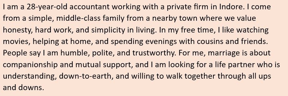 Simple Middle-Class Groom (Non-Metro)