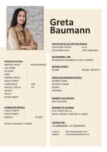 Best Marriage Biodata Word Template Download