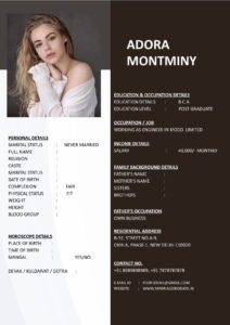 Classic Marriage Profile Format Word Download