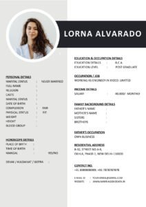 Download Marriage Biodata Word Latest File