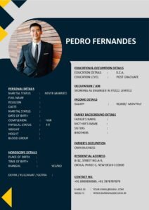 Free Wedding Details Template Word Format