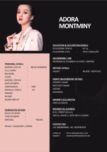 Marriage Personal Profile Word Format Free