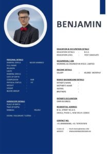 Marriage Profile Resume Word Free
