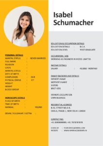 Shaadi Bio Document Word Format Free