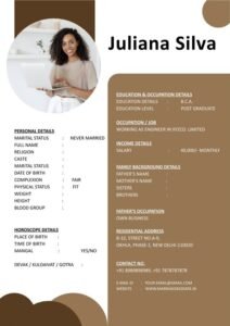 Shaadi Bio Maker Word Template Free