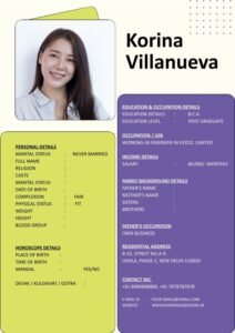 Wedding Bio Creator Word Format Download