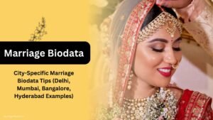 City-Specific Marriage Biodata Tips (Delhi, Mumbai, Bangalore, Hyderabad Examples)