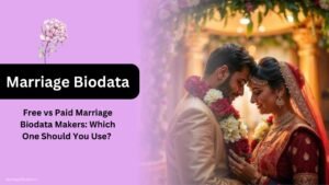Free vs Paid Marriage Biodata Makers Which One Should You Use
