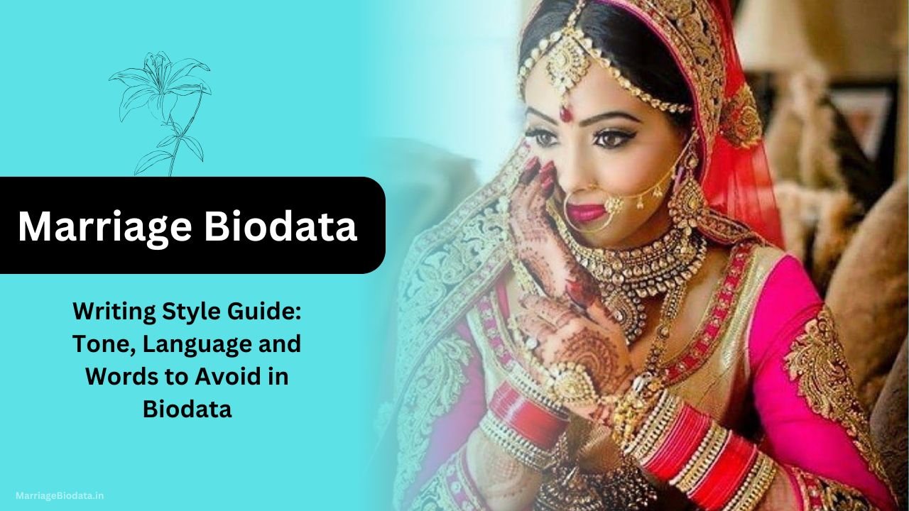 Writing Style Guide Tone, Language and Words to Avoid in Biodata